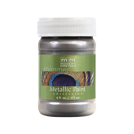 Modern Masters Metallic, Water Base, Platinum, 6 Oz ME59106